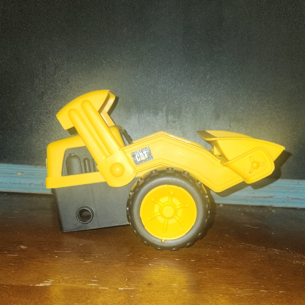 Yellow Toy Front Loader for Kids
